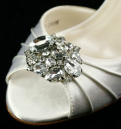 Frcolor Fashion Shoe Buckle Rhinestone Shoe Clip Silver Alloy DIY Shoe  Decor Accessories for Wedding Bride Women 